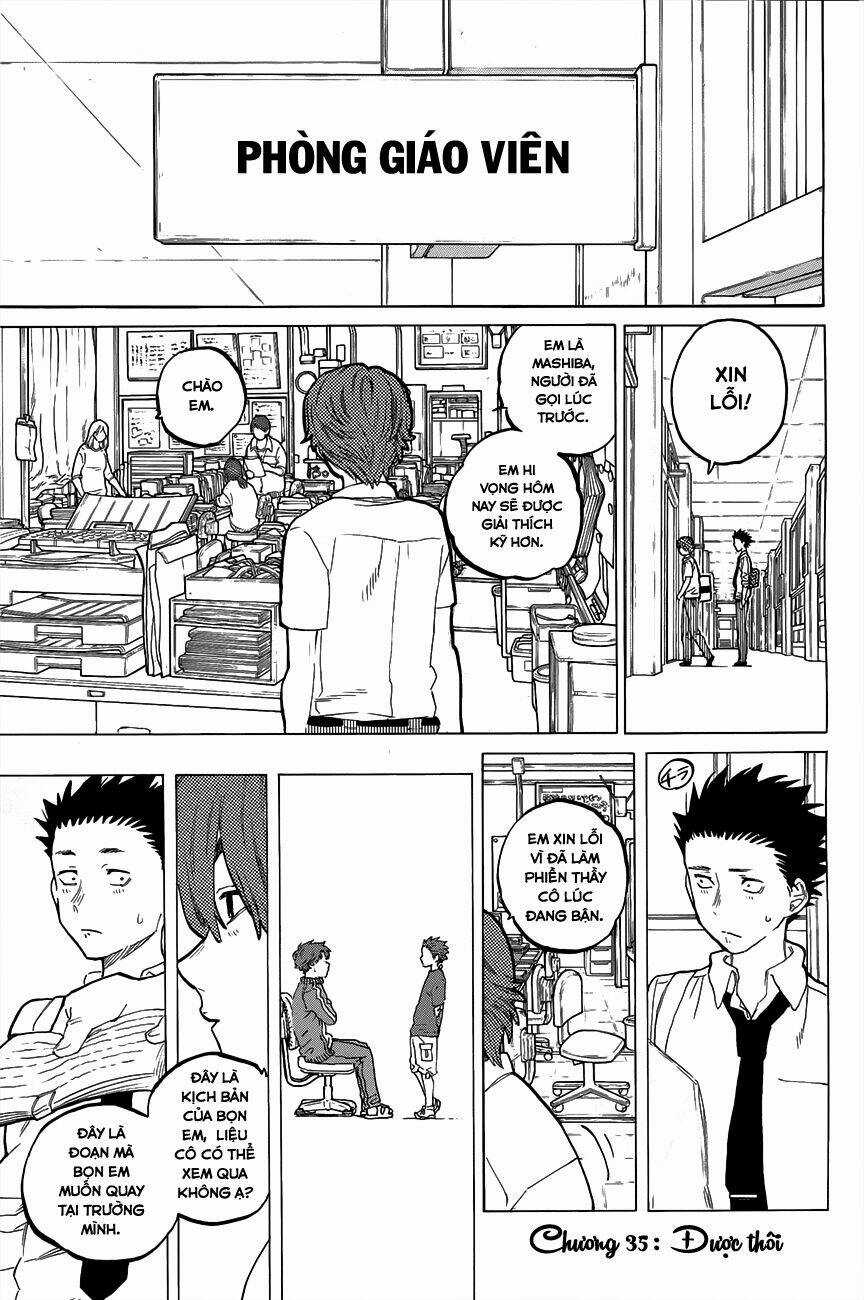 Koe No Katachi - Chapter 35 - Trang 3