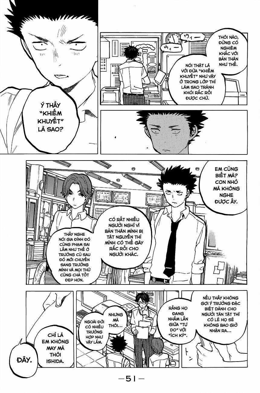 Koe No Katachi - Chapter 35 - Trang 9