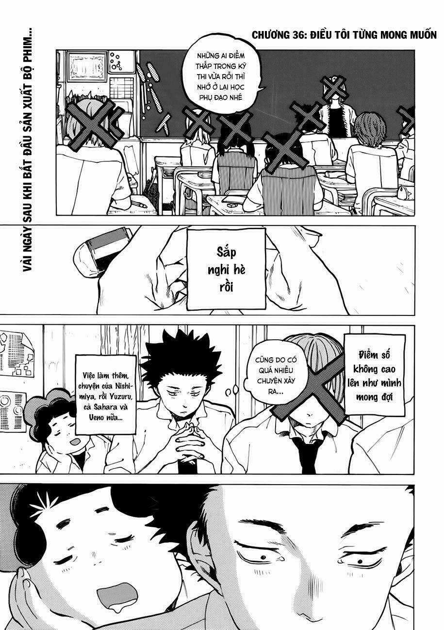 Koe No Katachi - Chapter 36 - Trang 1