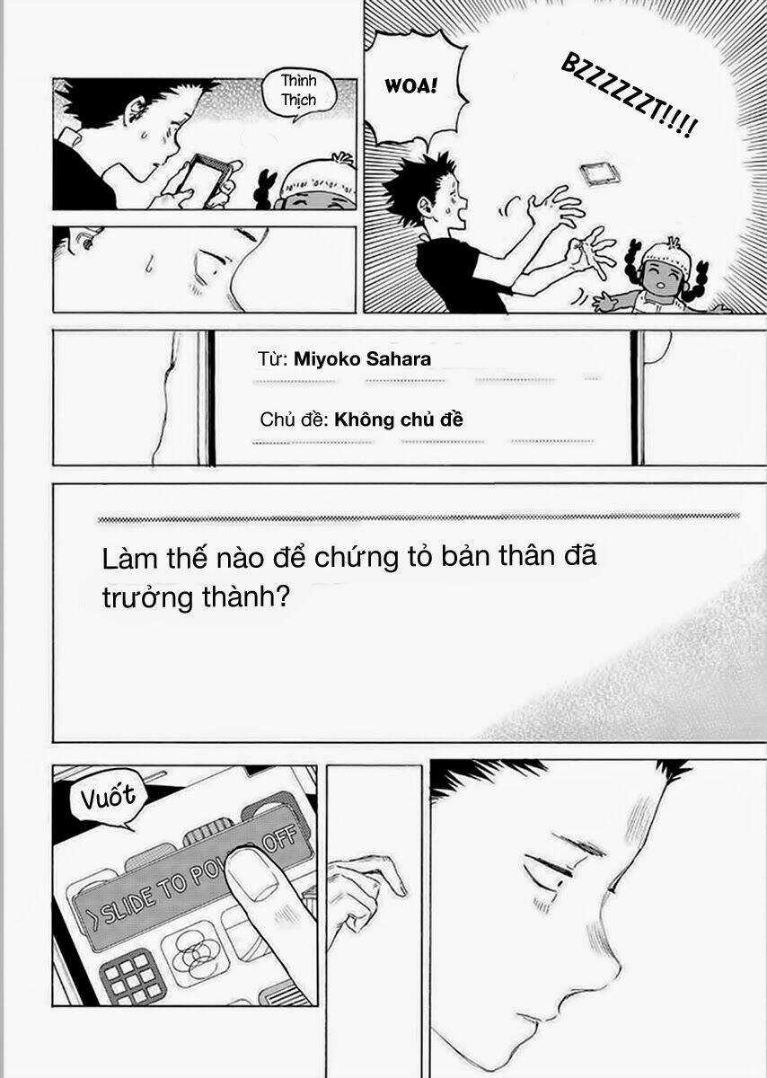 Koe No Katachi - Chapter 41 - Trang 2