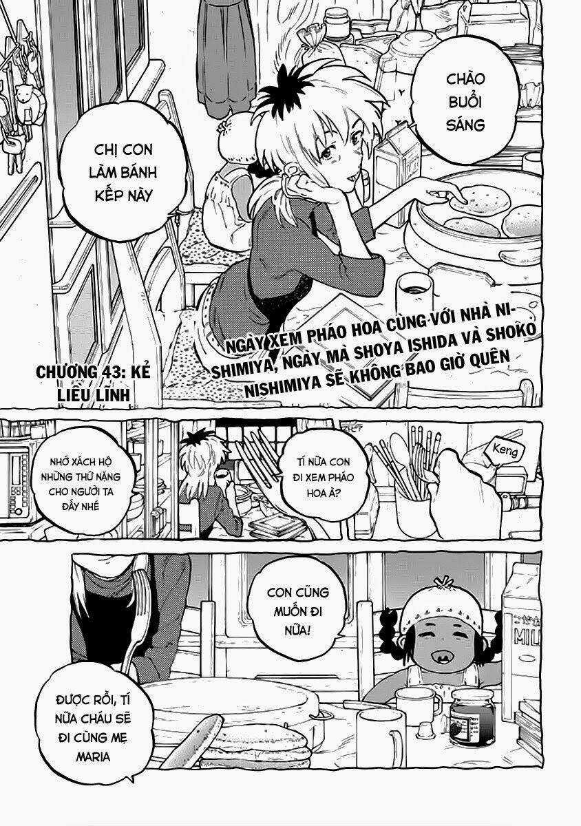 Koe No Katachi - Chapter 43 - Trang 1