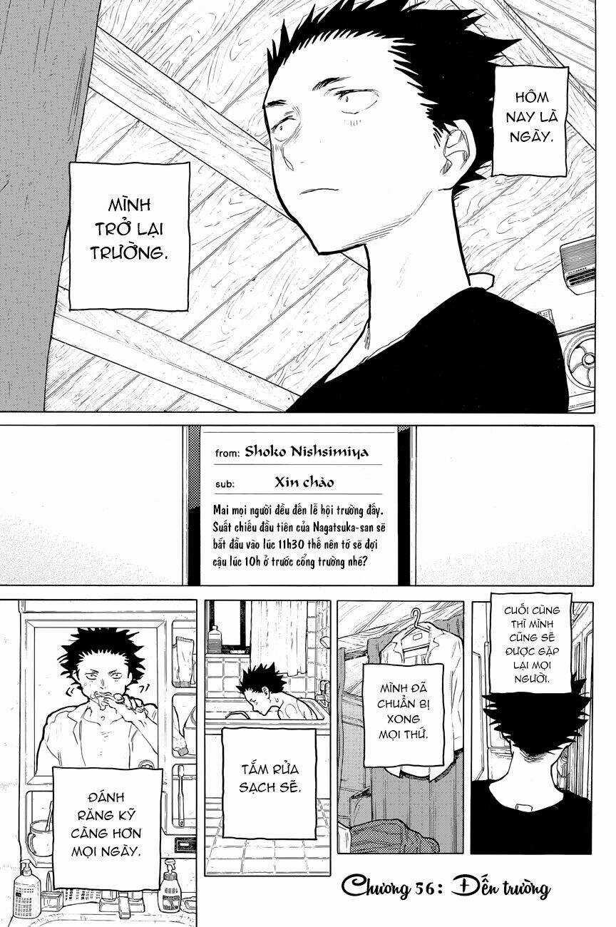 Koe No Katachi - Chapter 56 - Trang 2