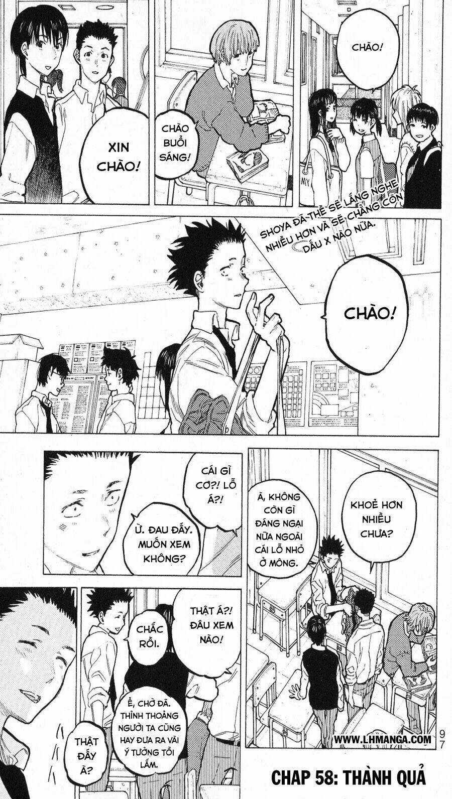 Koe No Katachi - Chapter 58 - Trang 1