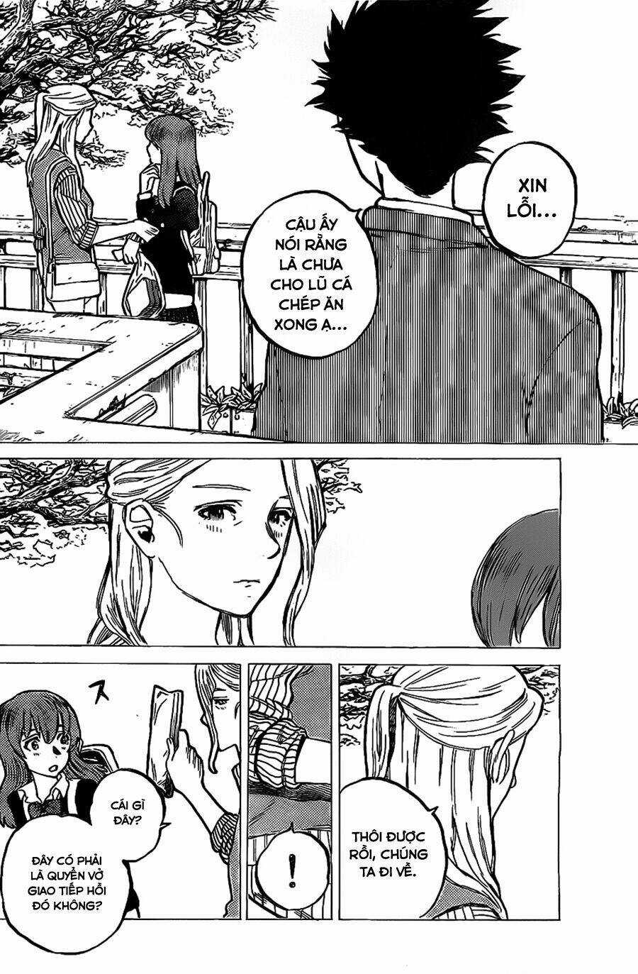 Koe No Katachi - Chapter 7 - Trang 10