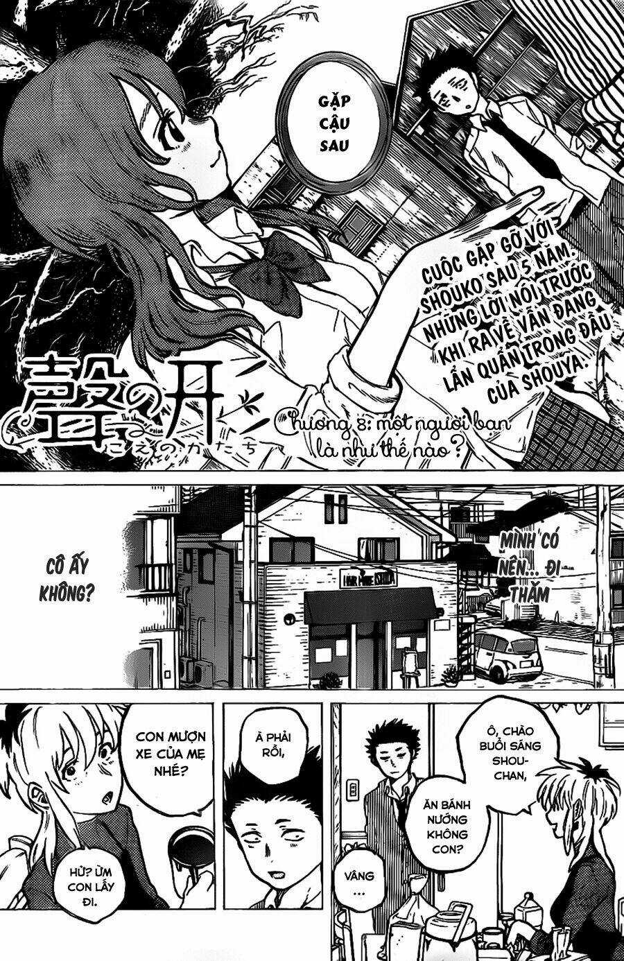 Koe No Katachi - Chapter 8 - Trang 2