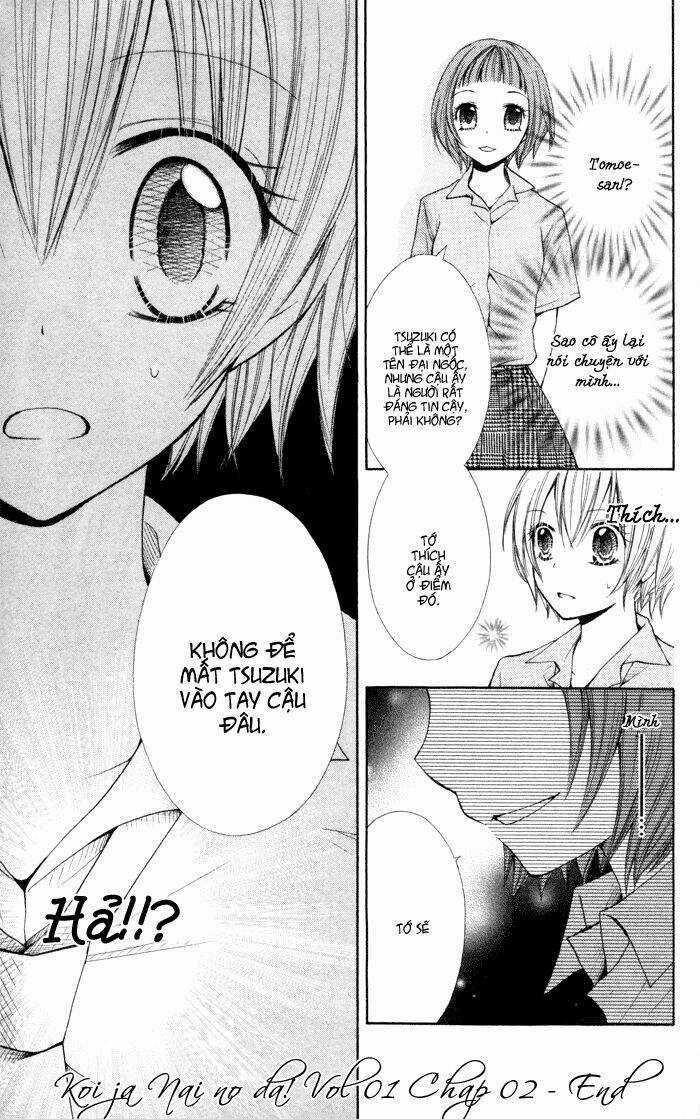 Koi ja Nai no da! - Chapter 2 - Trang 33