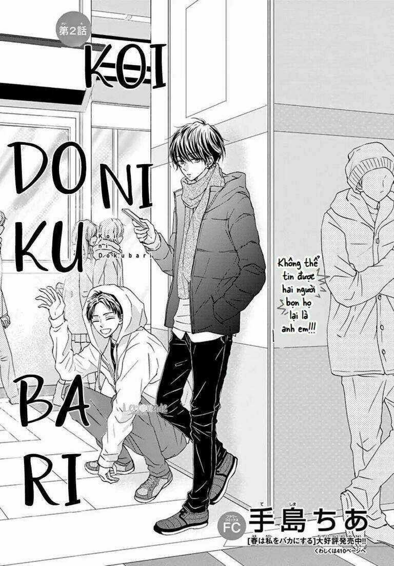 Koi Ni Dokubari - Chapter 2 - Trang 3