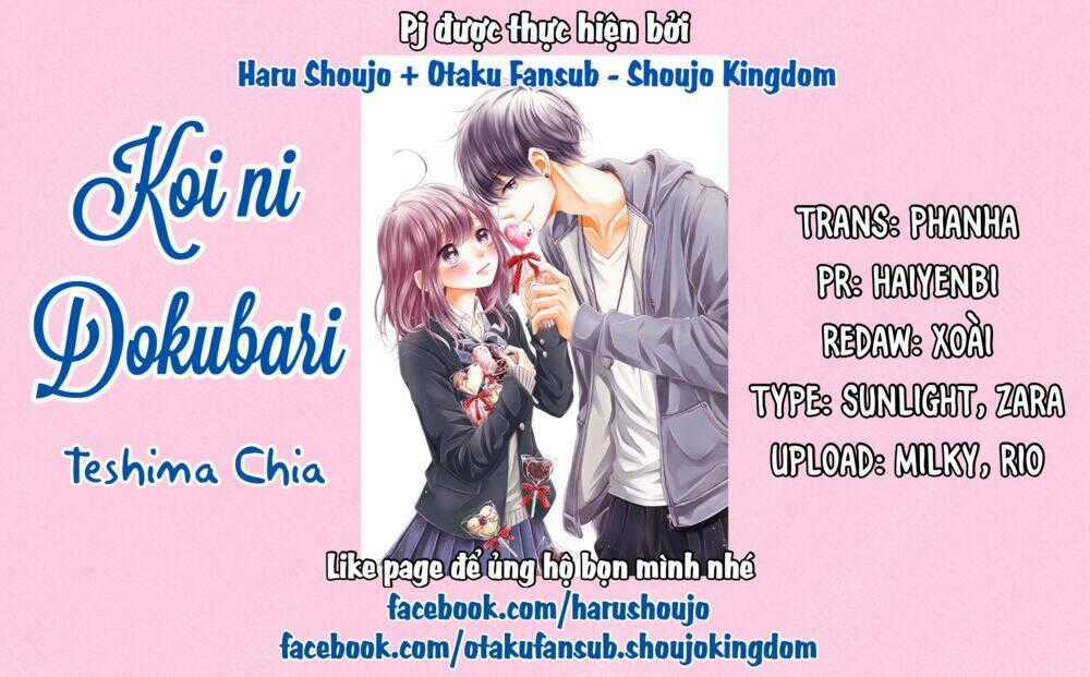 Koi Ni Dokubari - Chapter 3 - Trang 1