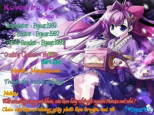 Kokoni Iru Yo - Chapter 2 - Trang 1