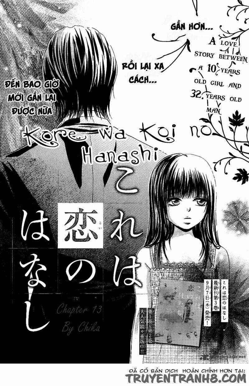 Kore Wa Koi No Hanashi - Chapter 13 - Trang 3