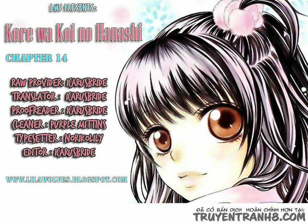 Kore Wa Koi No Hanashi - Chapter 14 - Trang 2