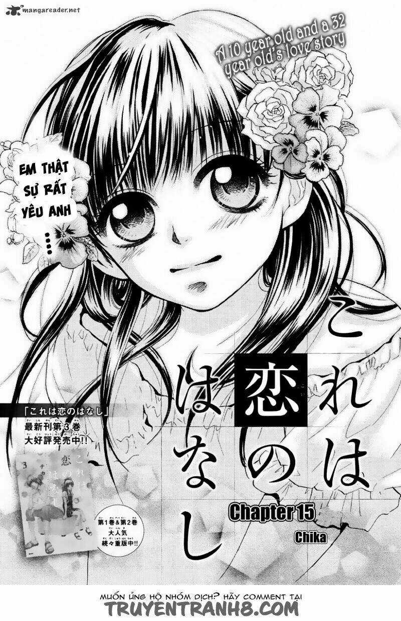 Kore Wa Koi No Hanashi - Chapter 15 - Trang 3