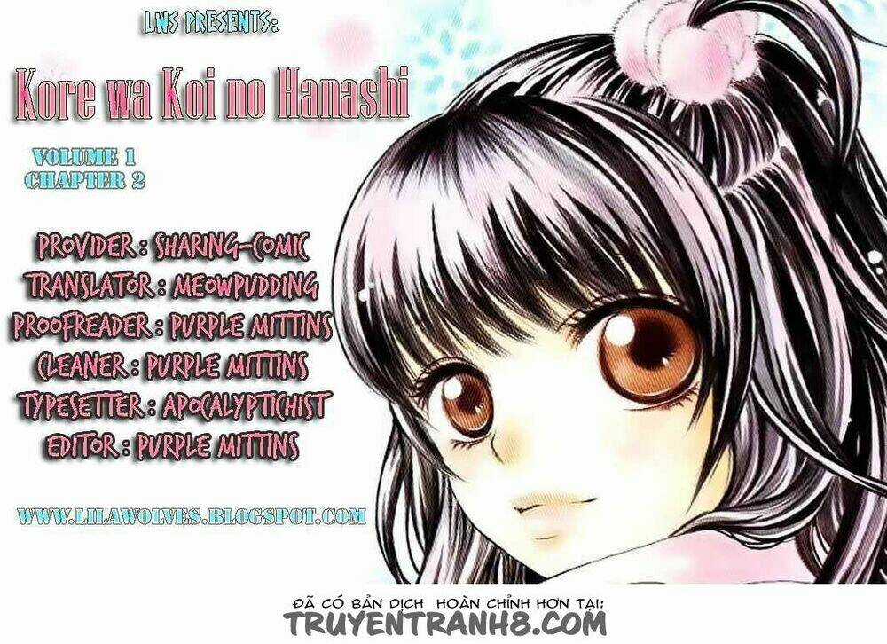 Kore Wa Koi No Hanashi - Chapter 2 - Trang 2