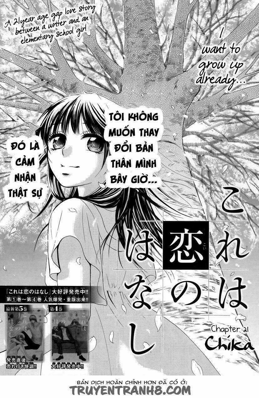Kore Wa Koi No Hanashi - Chapter 21 - Trang 3
