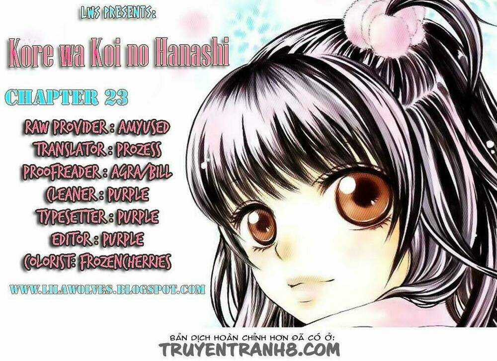 Kore Wa Koi No Hanashi - Chapter 23 - Trang 2