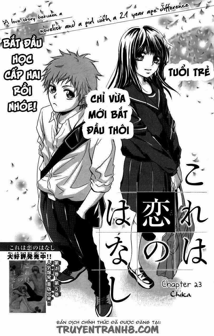 Kore Wa Koi No Hanashi - Chapter 23 - Trang 4