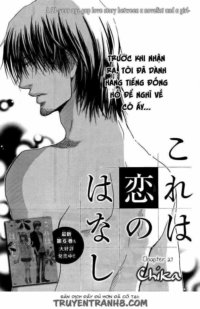 Kore Wa Koi No Hanashi - Chapter 27 - Trang 4