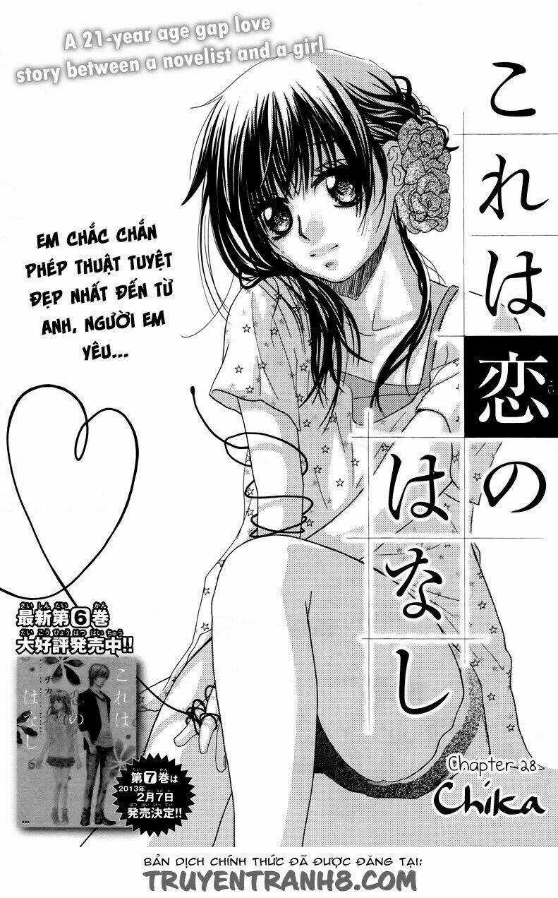 Kore Wa Koi No Hanashi - Chapter 28 - Trang 2