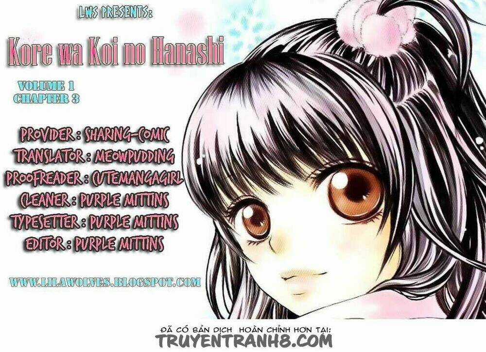 Kore Wa Koi No Hanashi - Chapter 3 - Trang 2