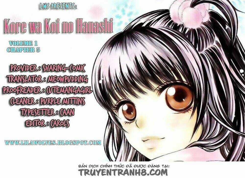 Kore Wa Koi No Hanashi - Chapter 5 - Trang 2