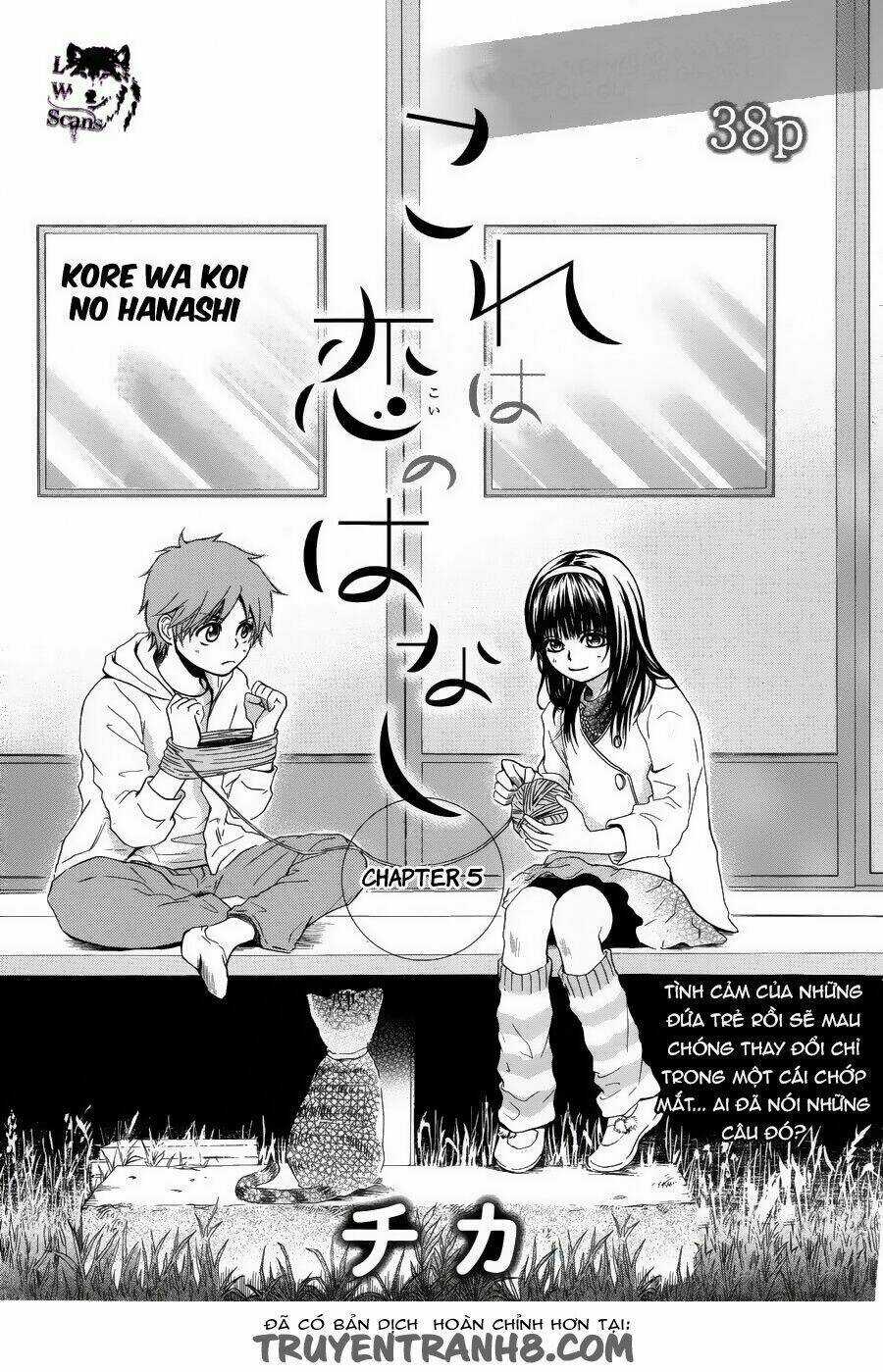 Kore Wa Koi No Hanashi - Chapter 5 - Trang 3