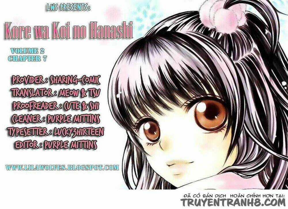 Kore Wa Koi No Hanashi - Chapter 7 - Trang 2
