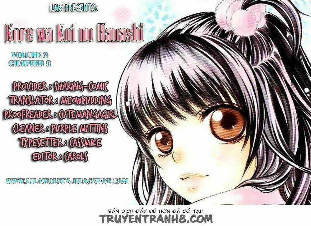 Kore Wa Koi No Hanashi - Chapter 8 - Trang 2