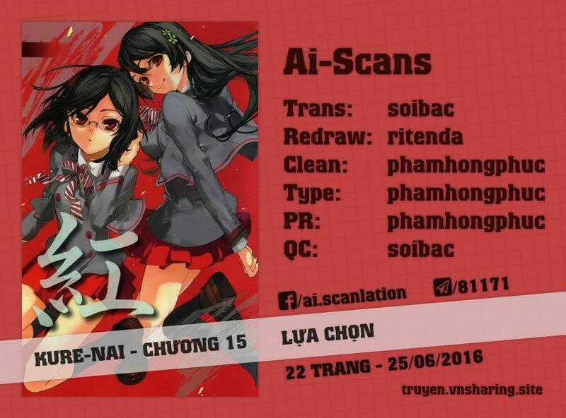Kure-Nai - Chapter 15 - Trang 1