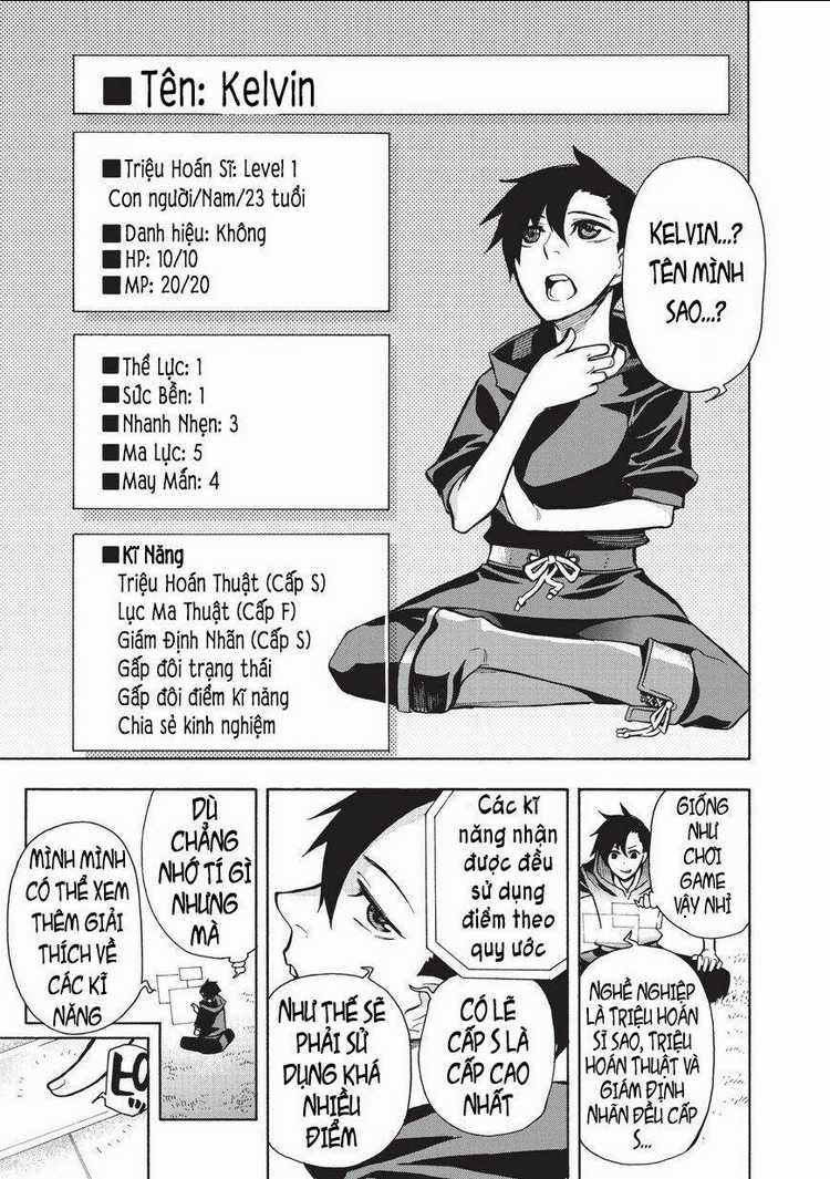 Kuro No Shoukanshi - Chapter 1 - Trang 9