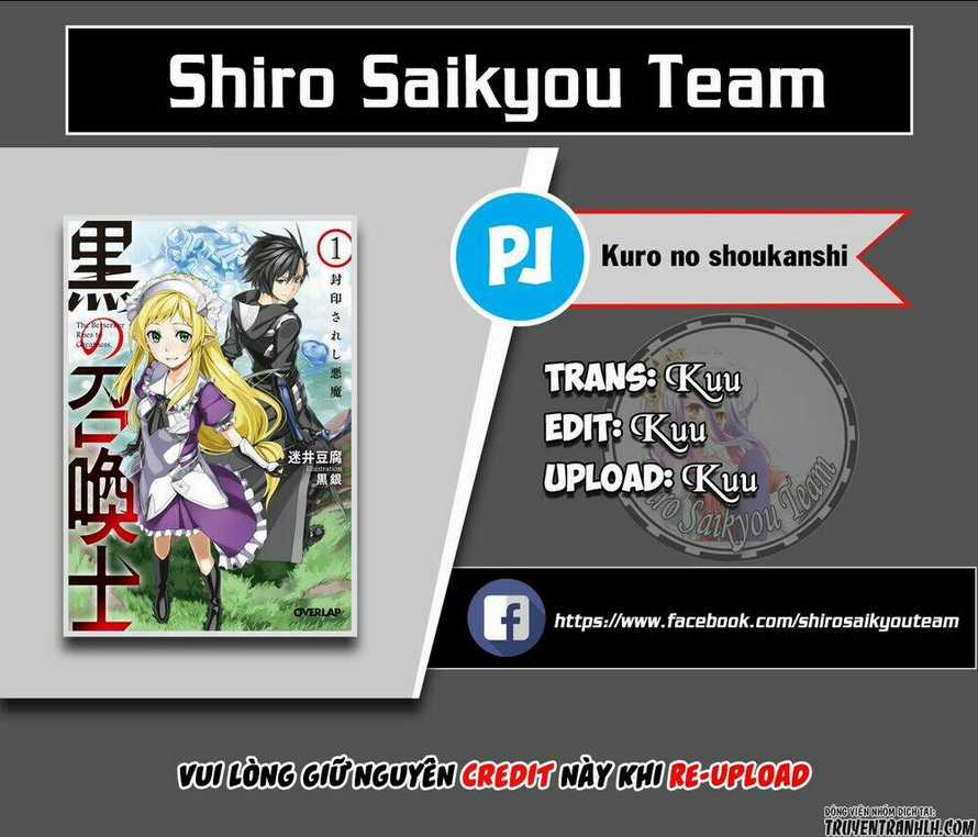 Kuro No Shoukanshi - Chapter 3 - Trang 2