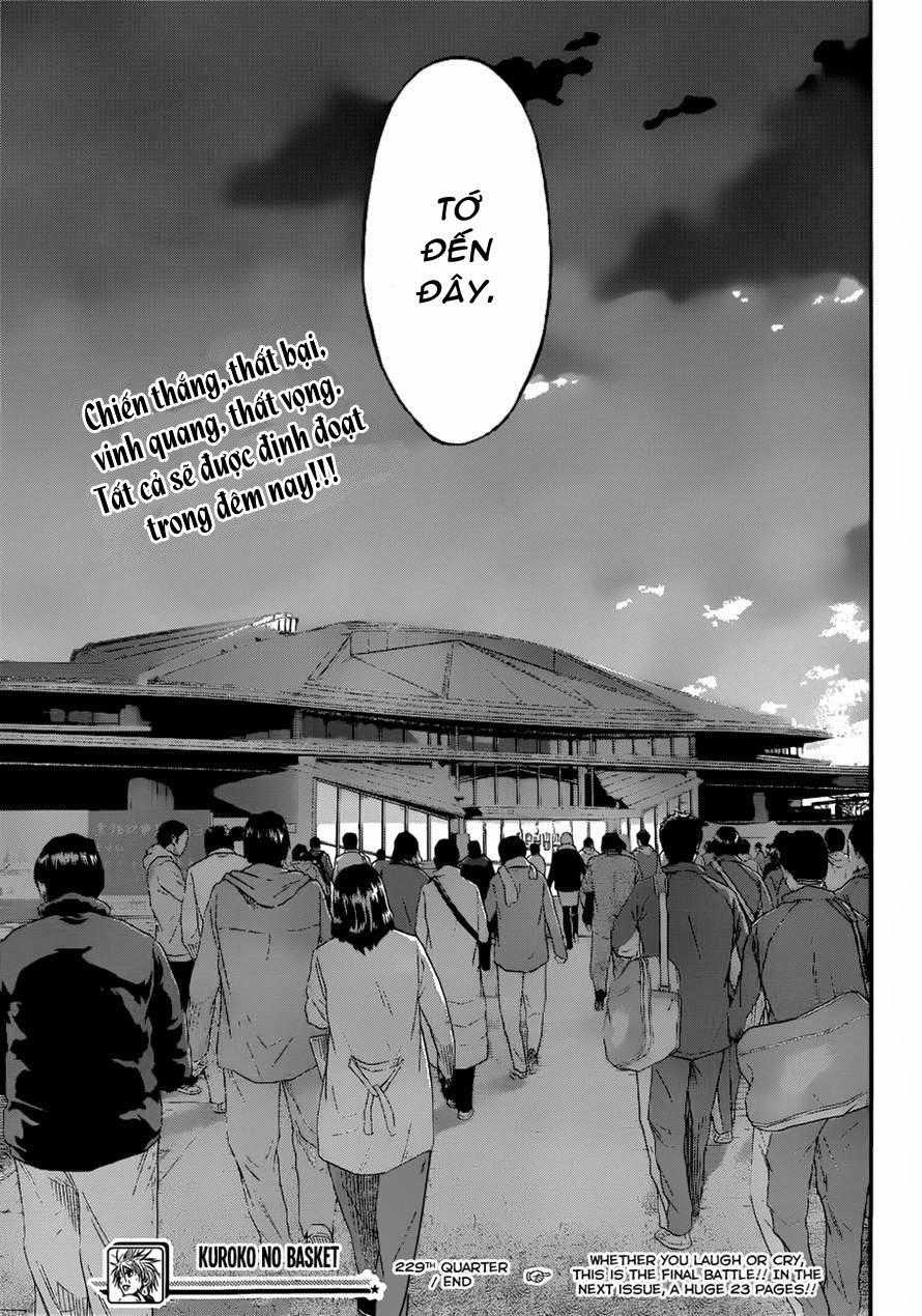 Kuroko No Basuke - Chapter 229 - Trang 21