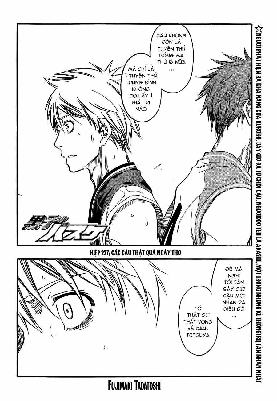 Kuroko No Basuke - Chapter 237 - Trang 8
