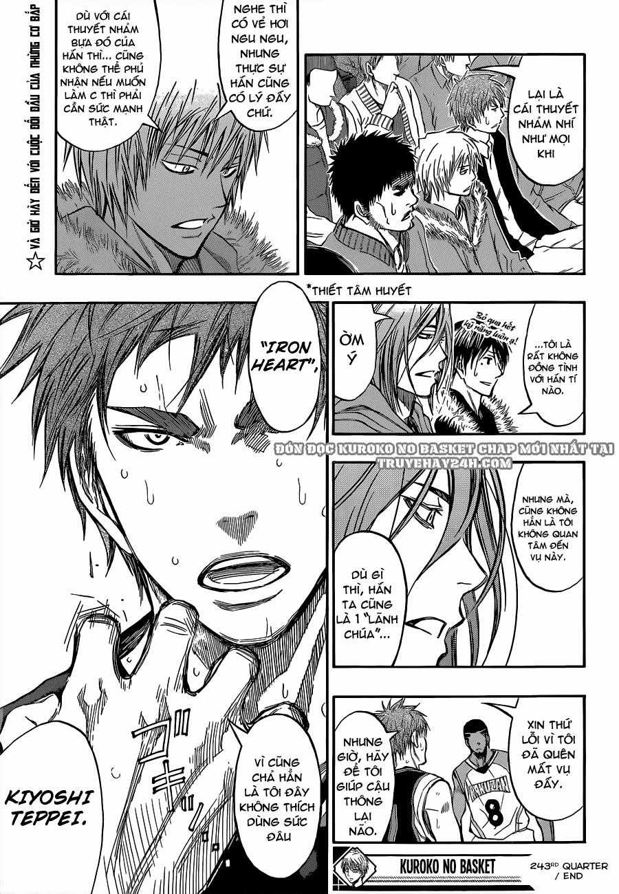 Kuroko No Basuke - Chapter 243 - Trang 25