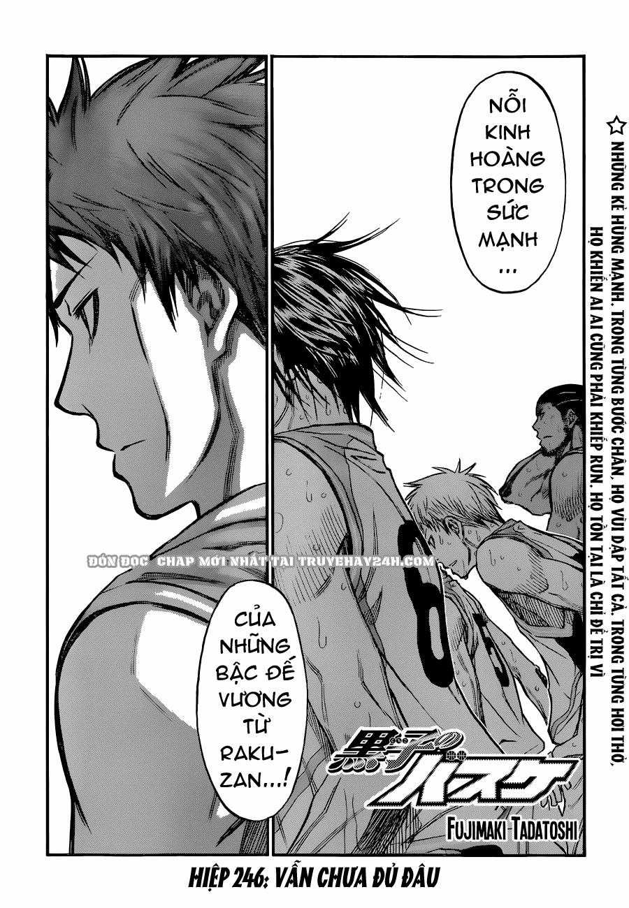 Kuroko No Basuke - Chapter 246 - Trang 8