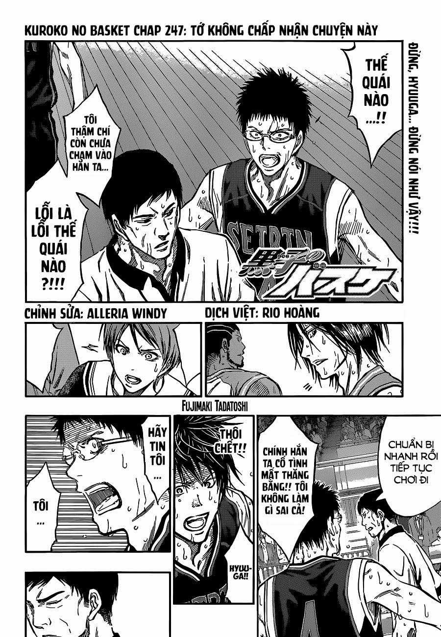 Kuroko No Basuke - Chapter 247 - Trang 4
