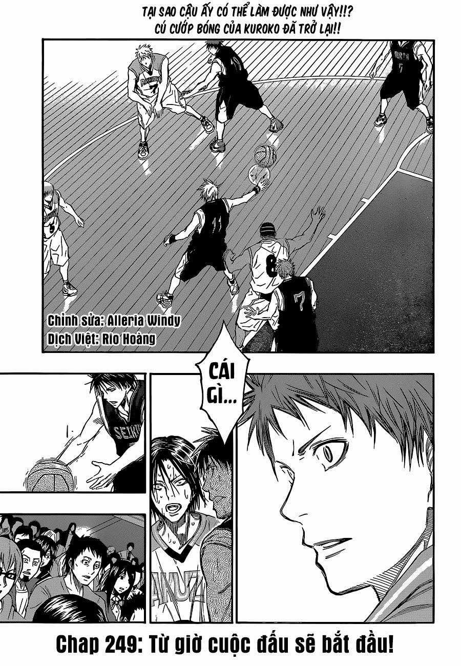 Kuroko No Basuke - Chapter 249 - Trang 6
