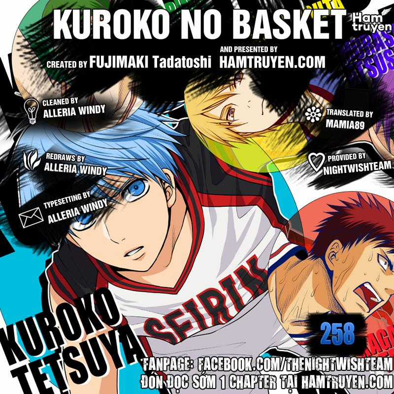 Kuroko No Basuke - Chapter 258 - Trang 3