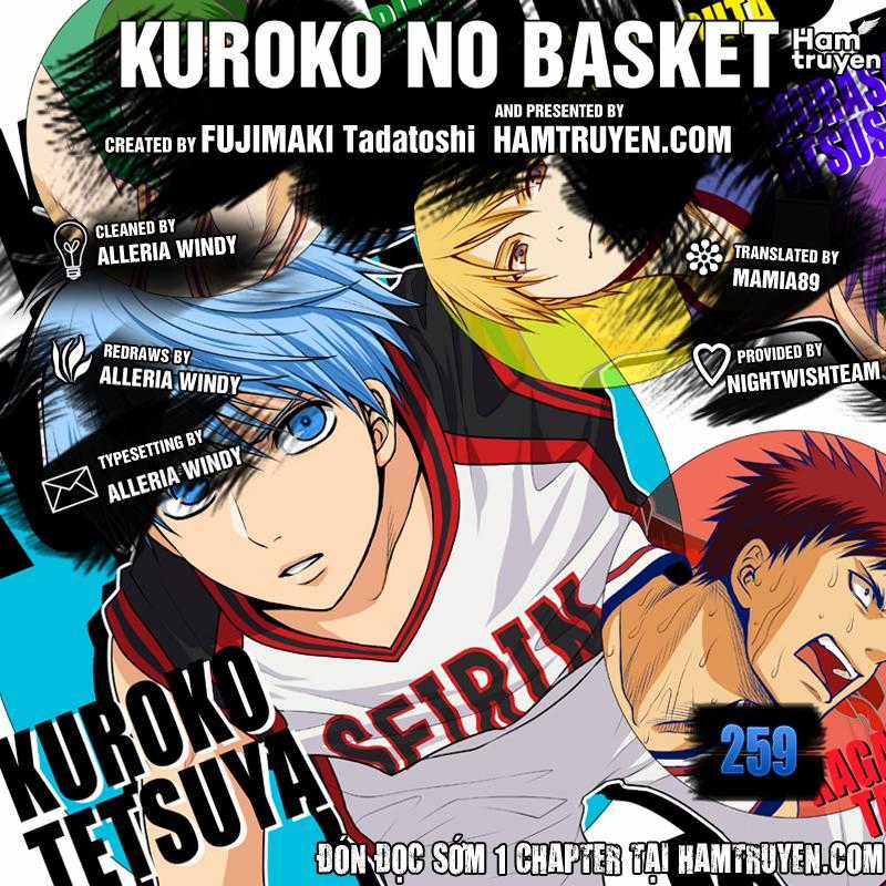 Kuroko No Basuke - Chapter 259 - Trang 3
