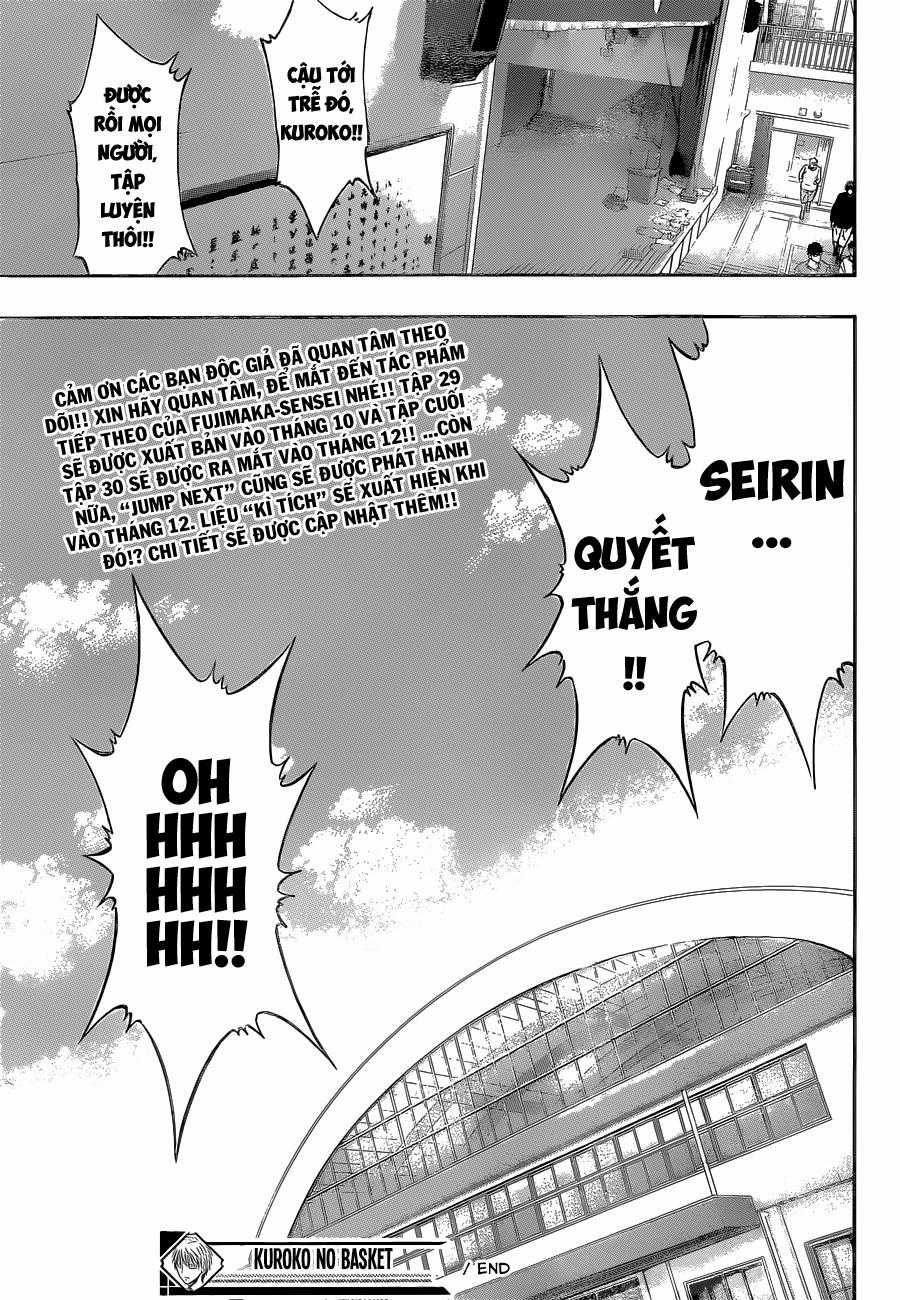 Kuroko No Basuke - Chapter 275 - Trang 22