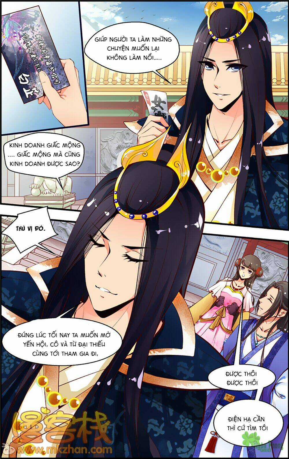 Kỳ Môn Nữ Mệnh Sư - Chapter 2 - Trang 4