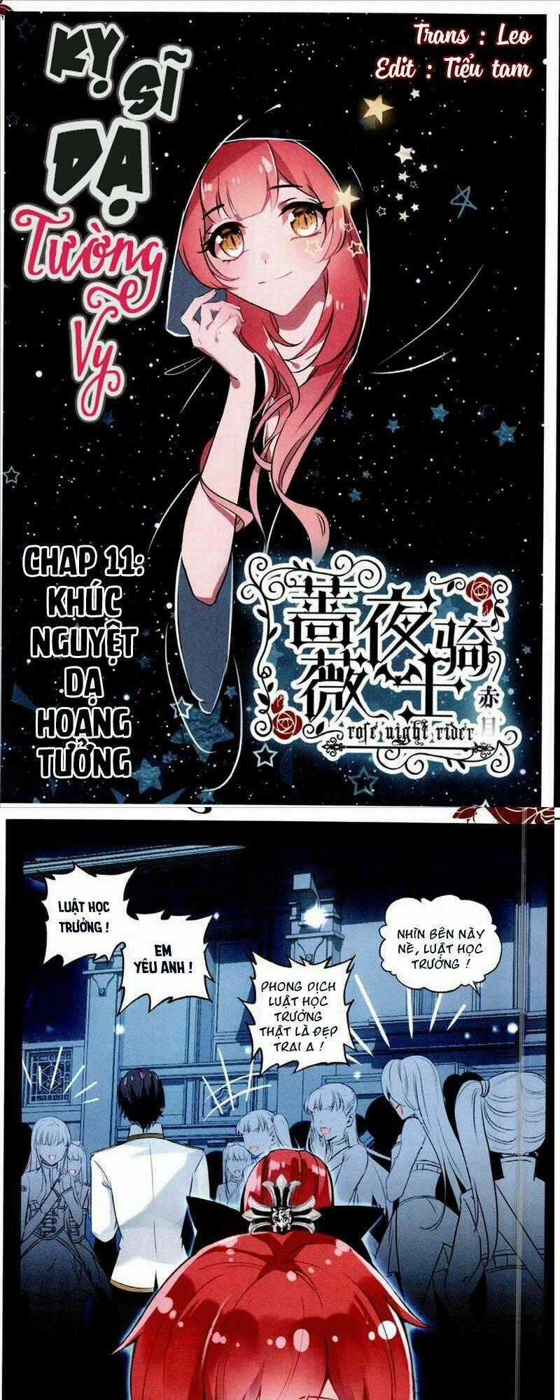 Kỵ sĩ dạ tường vy - Chapter 11 - Trang 1