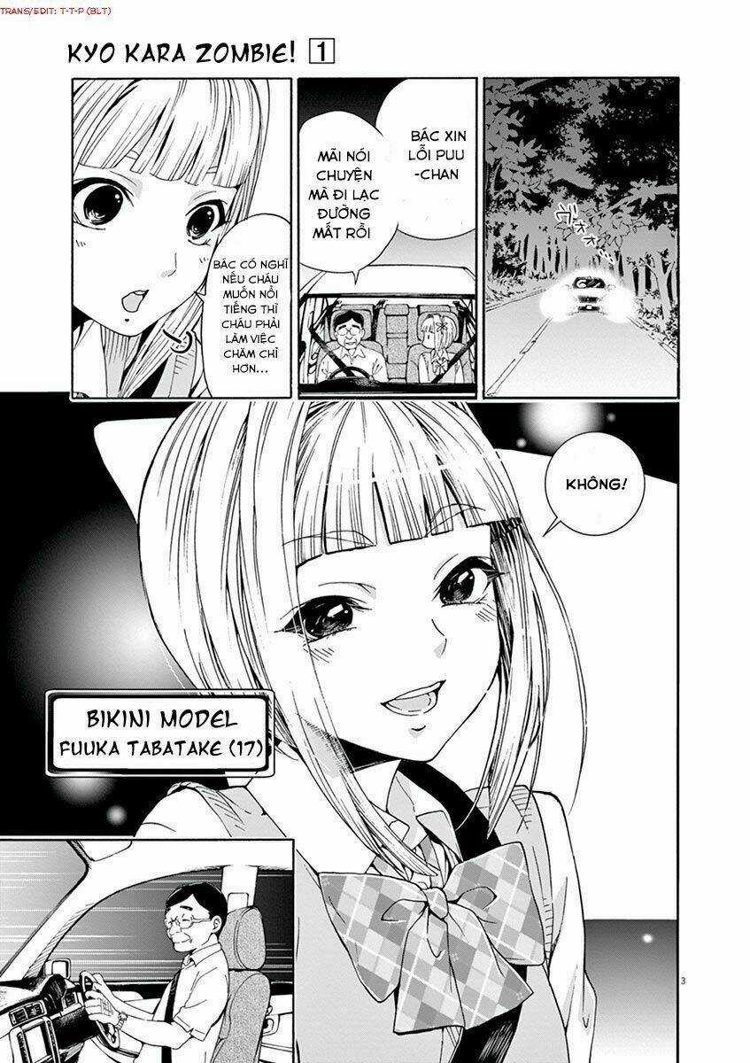 Kyo Kara Zombie - Chapter 1 - Trang 6