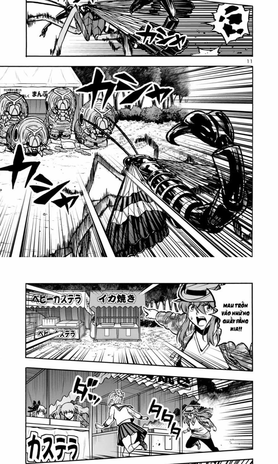 Kyochuu Rettou - Đảo Côn Trùng - Chapter 76 - Trang 11