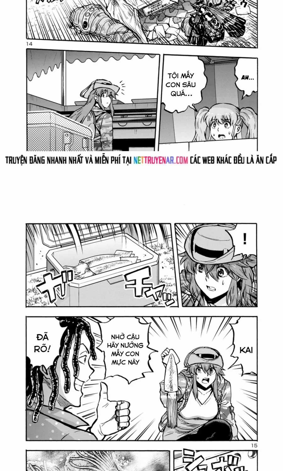 Kyochuu Rettou - Đảo Côn Trùng - Chapter 76 - Trang 14