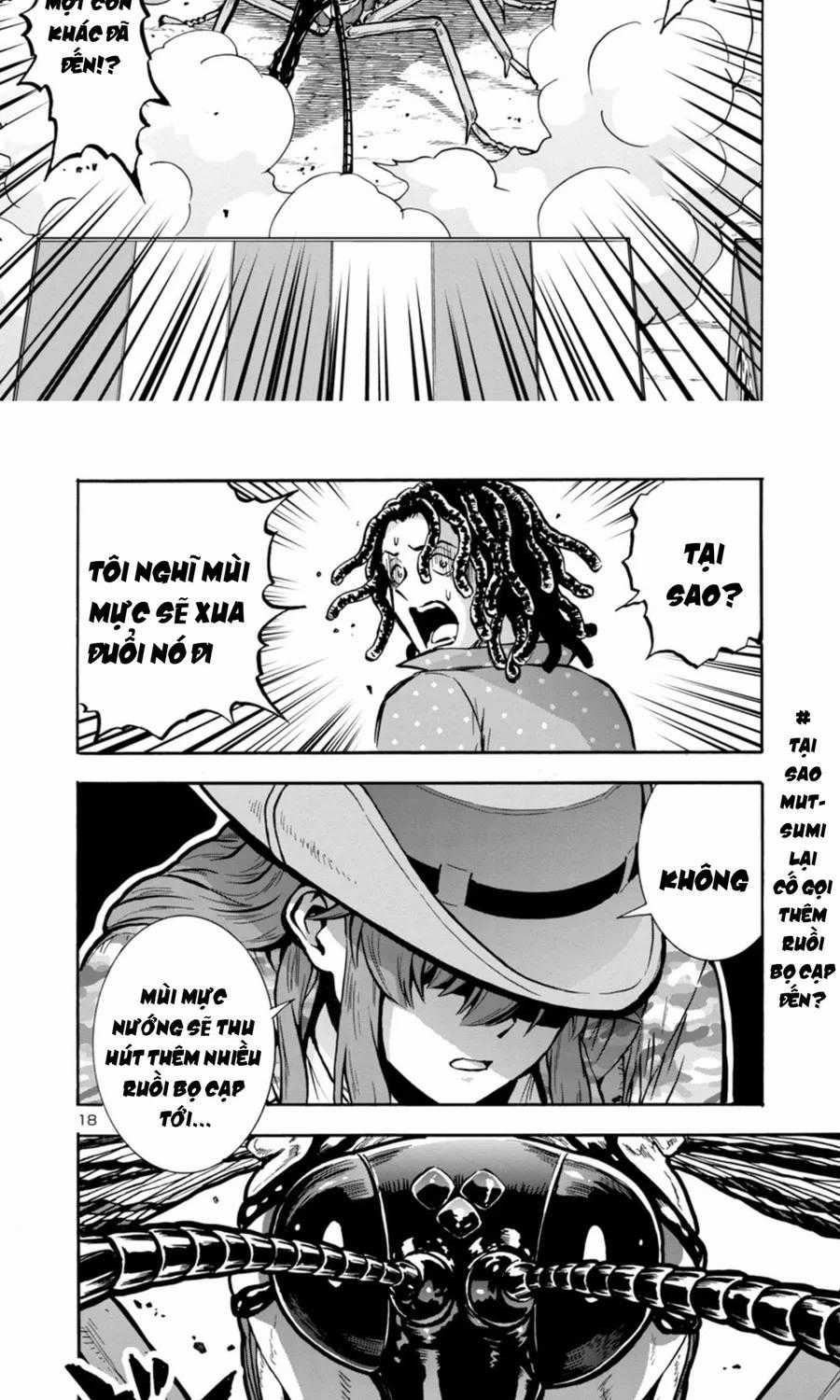 Kyochuu Rettou - Đảo Côn Trùng - Chapter 76 - Trang 17