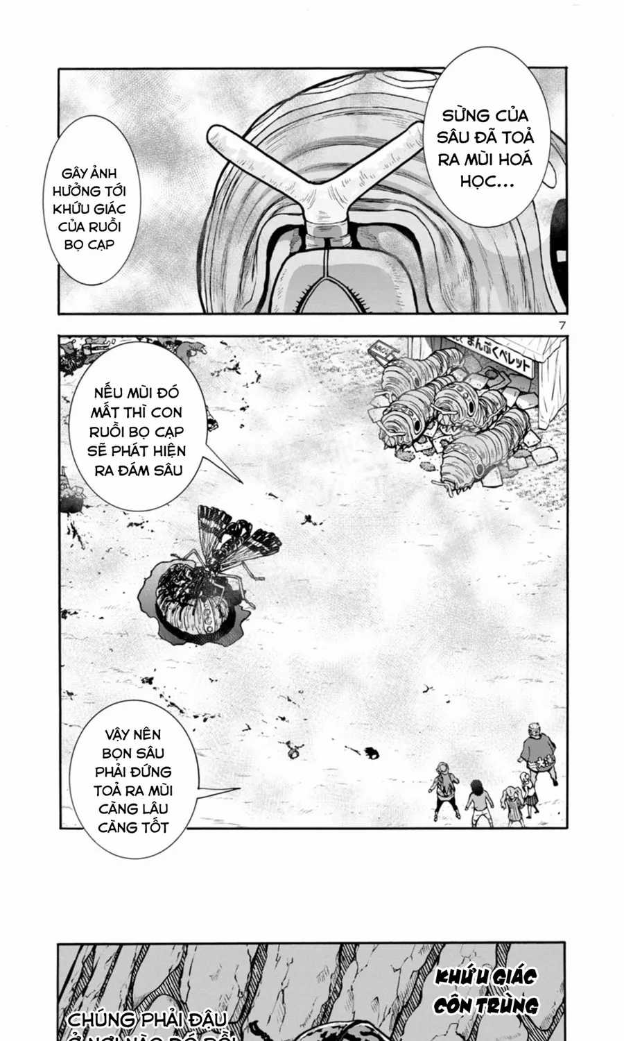 Kyochuu Rettou - Đảo Côn Trùng - Chapter 76 - Trang 7
