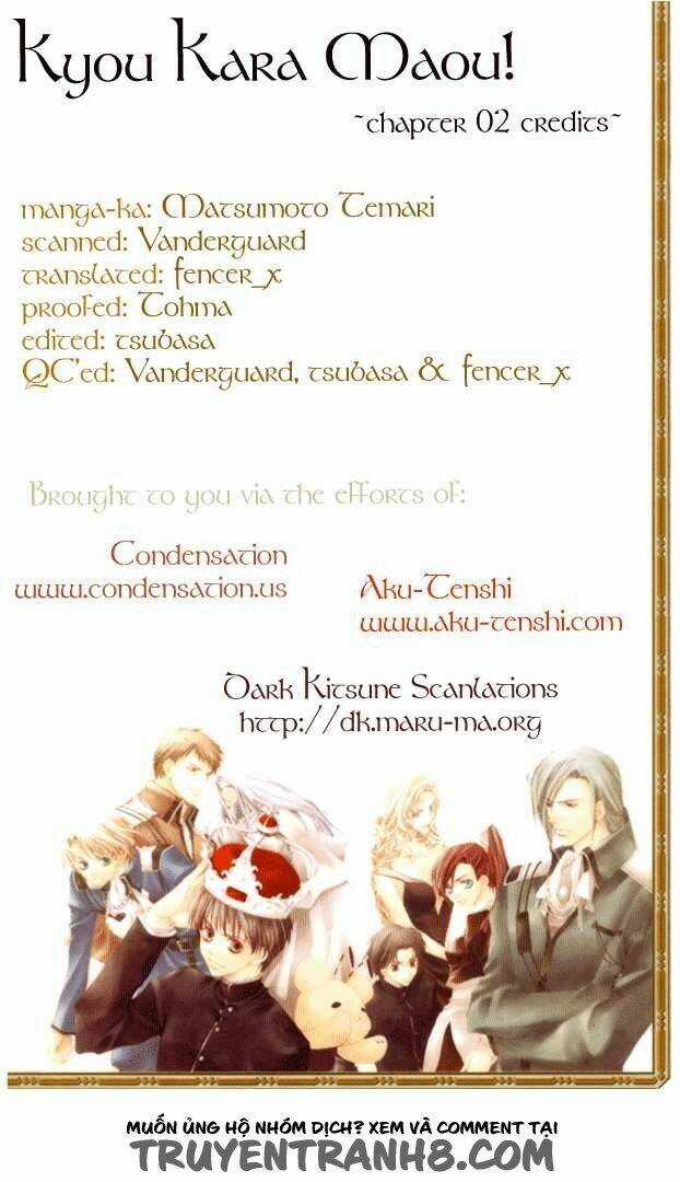 Kyou Kara Maoh! - Chapter 2 - Trang 1