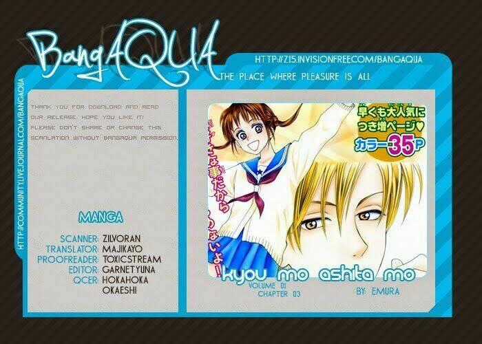 Kyou Mo Ashita Mo - Chapter 3 - Trang 2