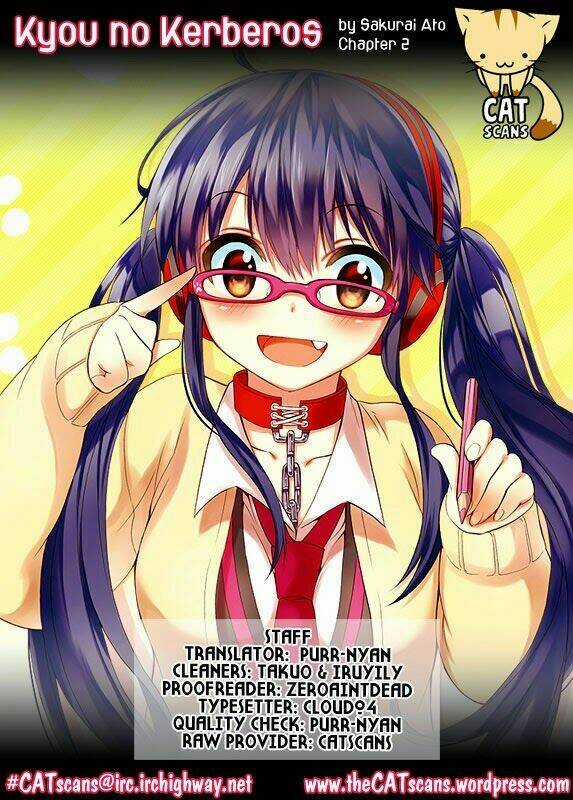 Kyou No Cerberus - Chapter 2 - Trang 1