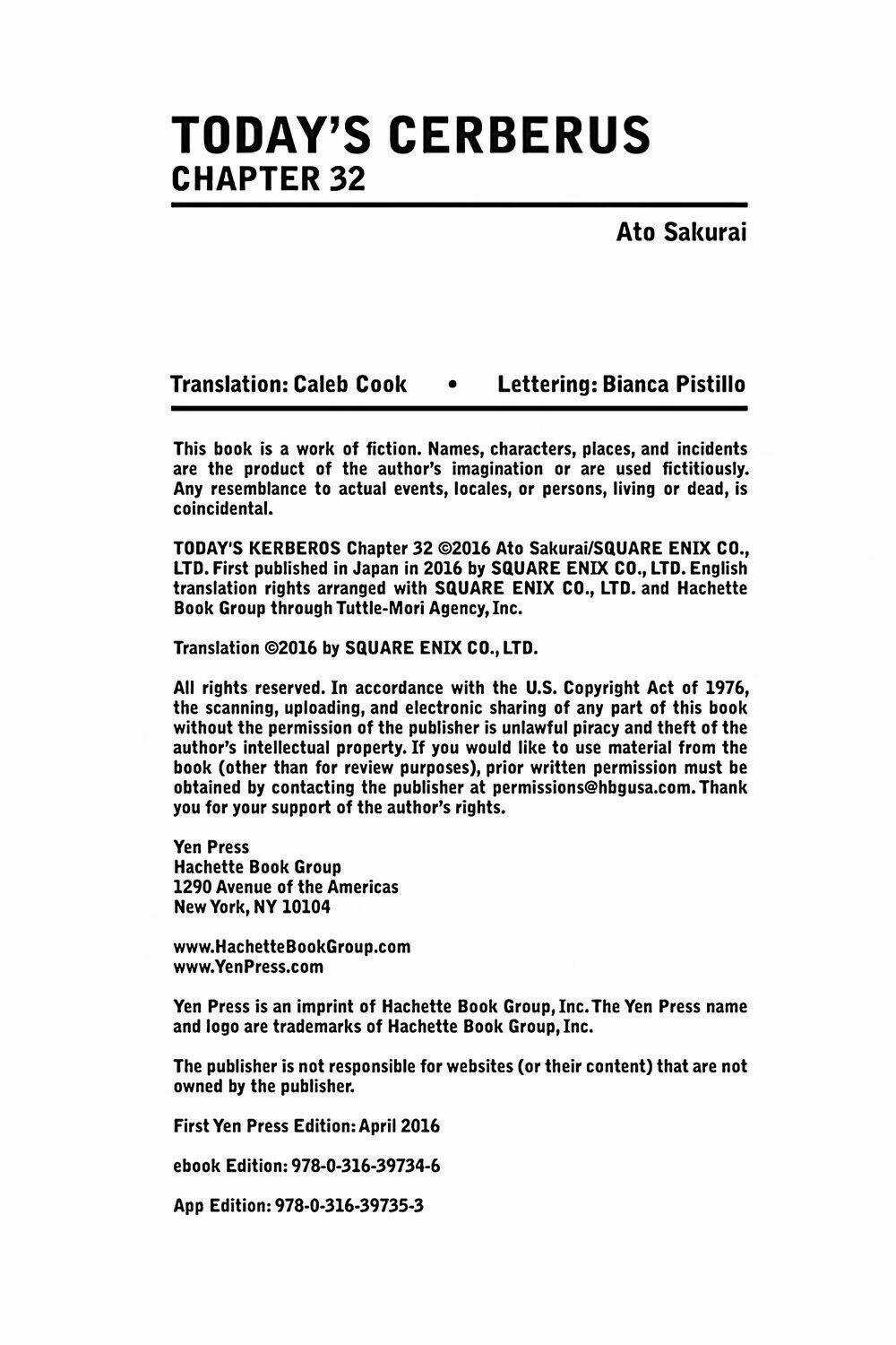 Kyou No Cerberus - Chapter 32 - Trang 37